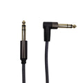 Cable de audio TRS en L balanceado 2m