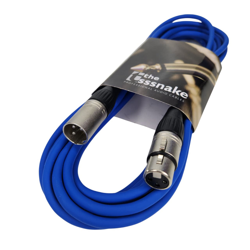 Cable Micrófono XLR 10m Negro y colores